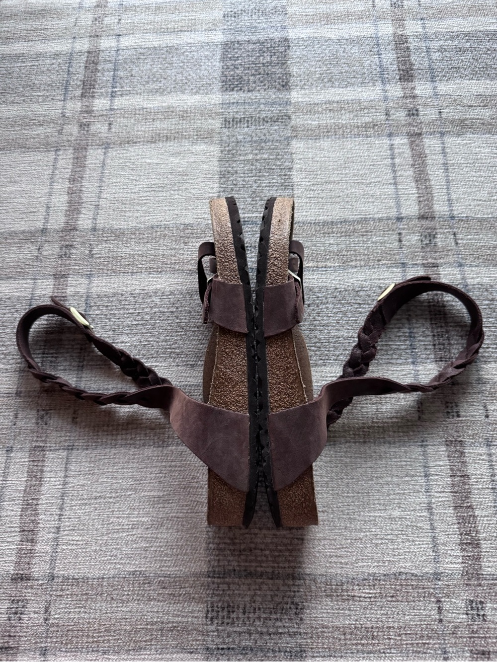RARE Birkenstock Yara Braided Ankle Strap Sandals - Picture 5 of 8